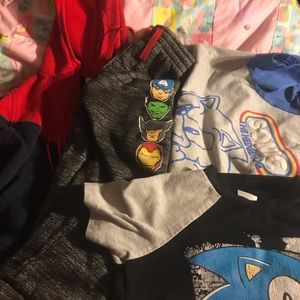 Boys Heroes Clothes Size 5-6
